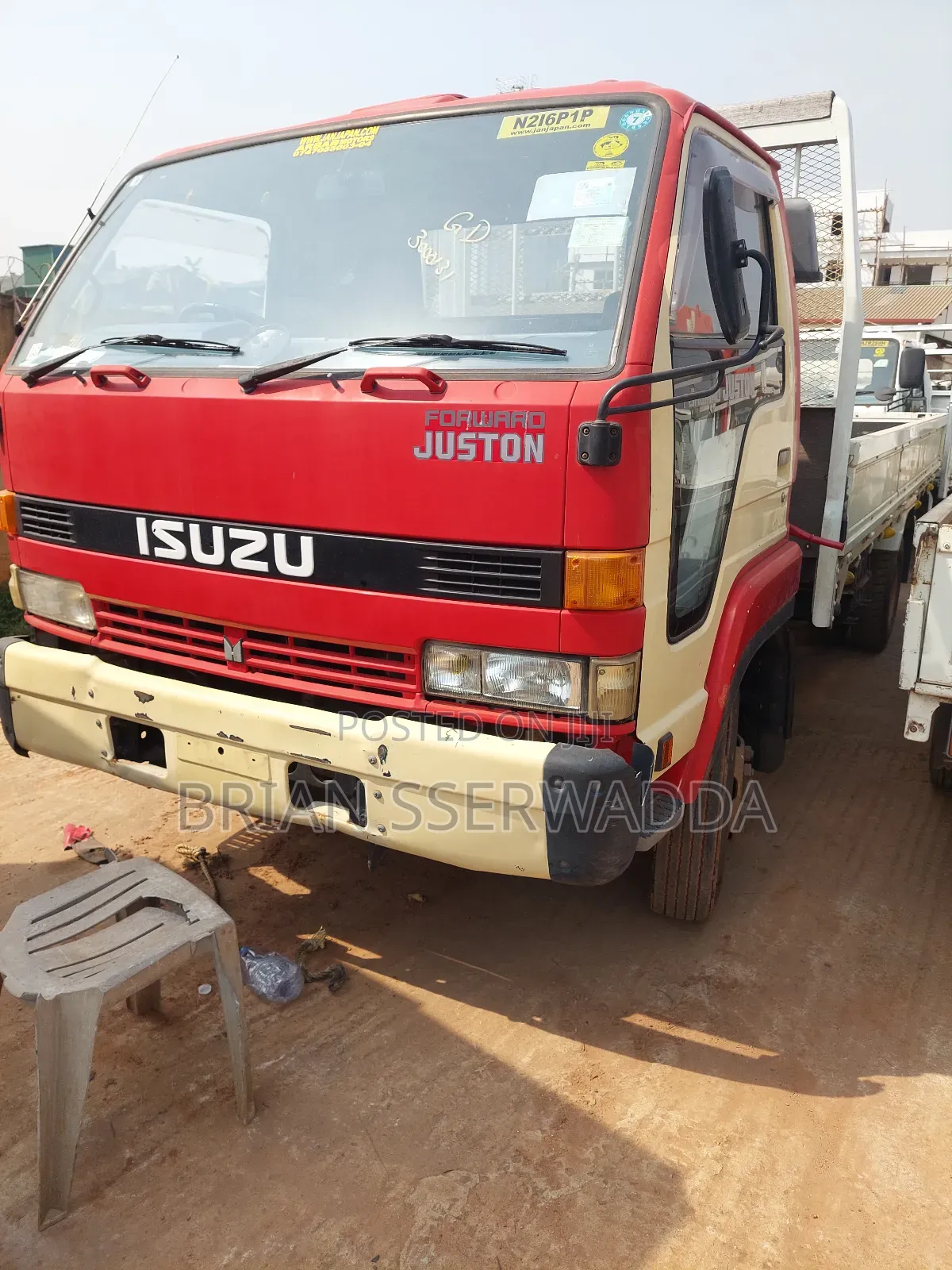 Isuzu Juston Truck 6he1 Strong Double Chassis