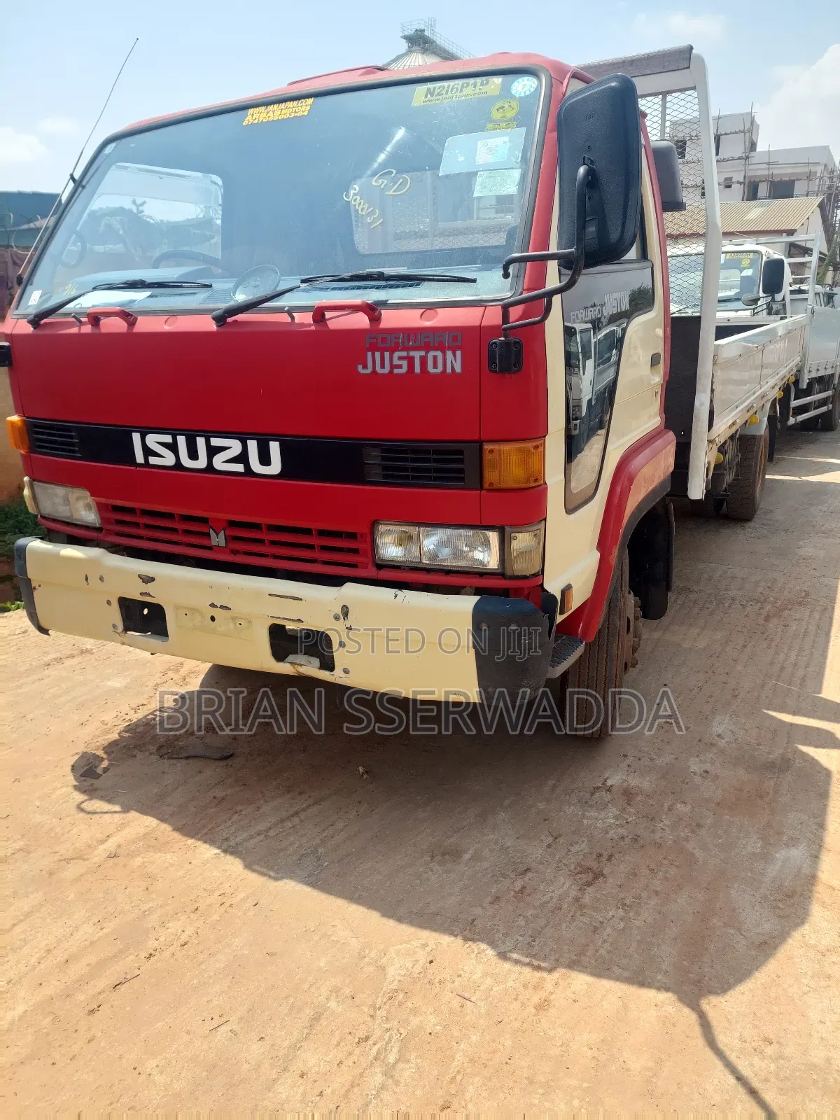 Isuzu Juston Truck 6he1 Strong Double Chassis