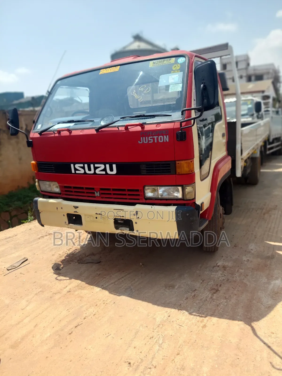 Isuzu Juston Truck 6he1 Strong Double Chassis