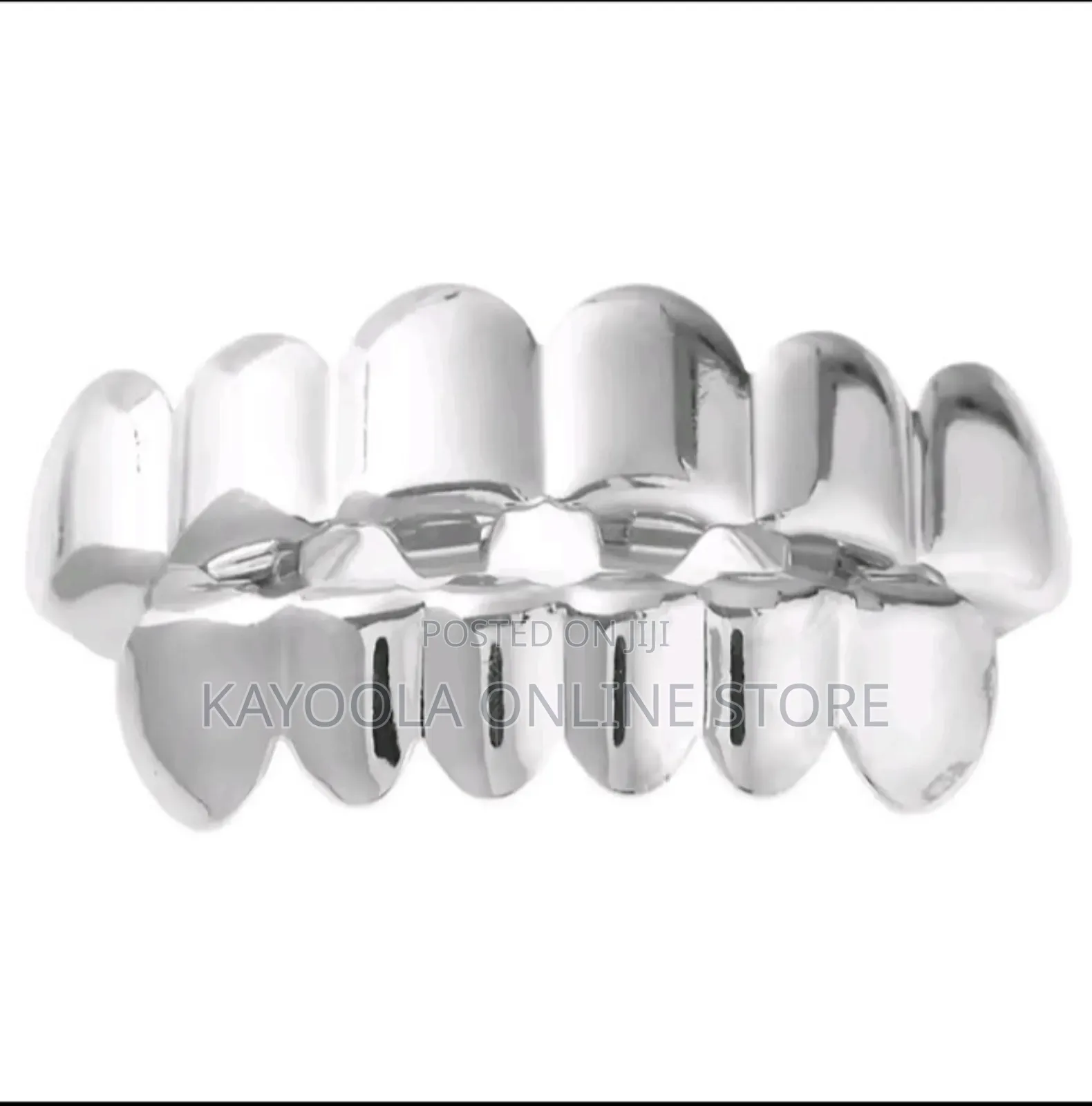 Classic Fashion 6/6 Teeth Grillz Hip Hop Gold Plated