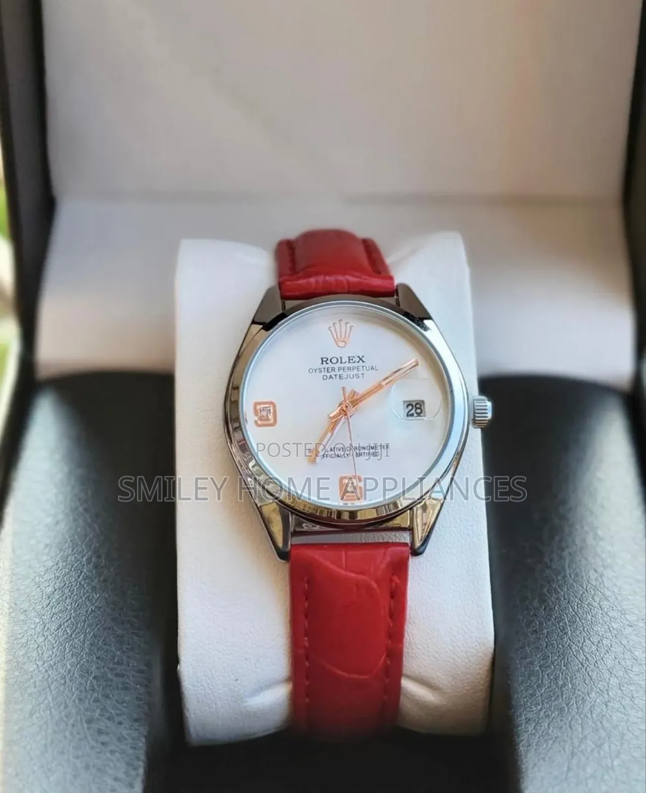 Silver Chrome Rolex Ladies' Automatic Time Wear at an Affordable Price