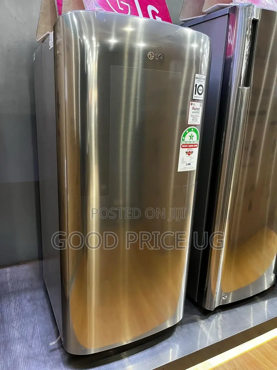 Lg 180l/190l Single-Door Refrigerator, Model Gl-B201sllb.