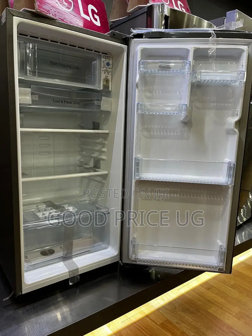 Lg 180l/190l Single-Door Refrigerator, Model Gl-B201sllb.