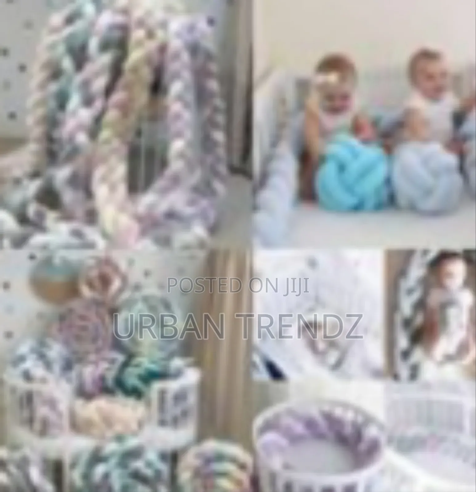Braided Cot Bumper -