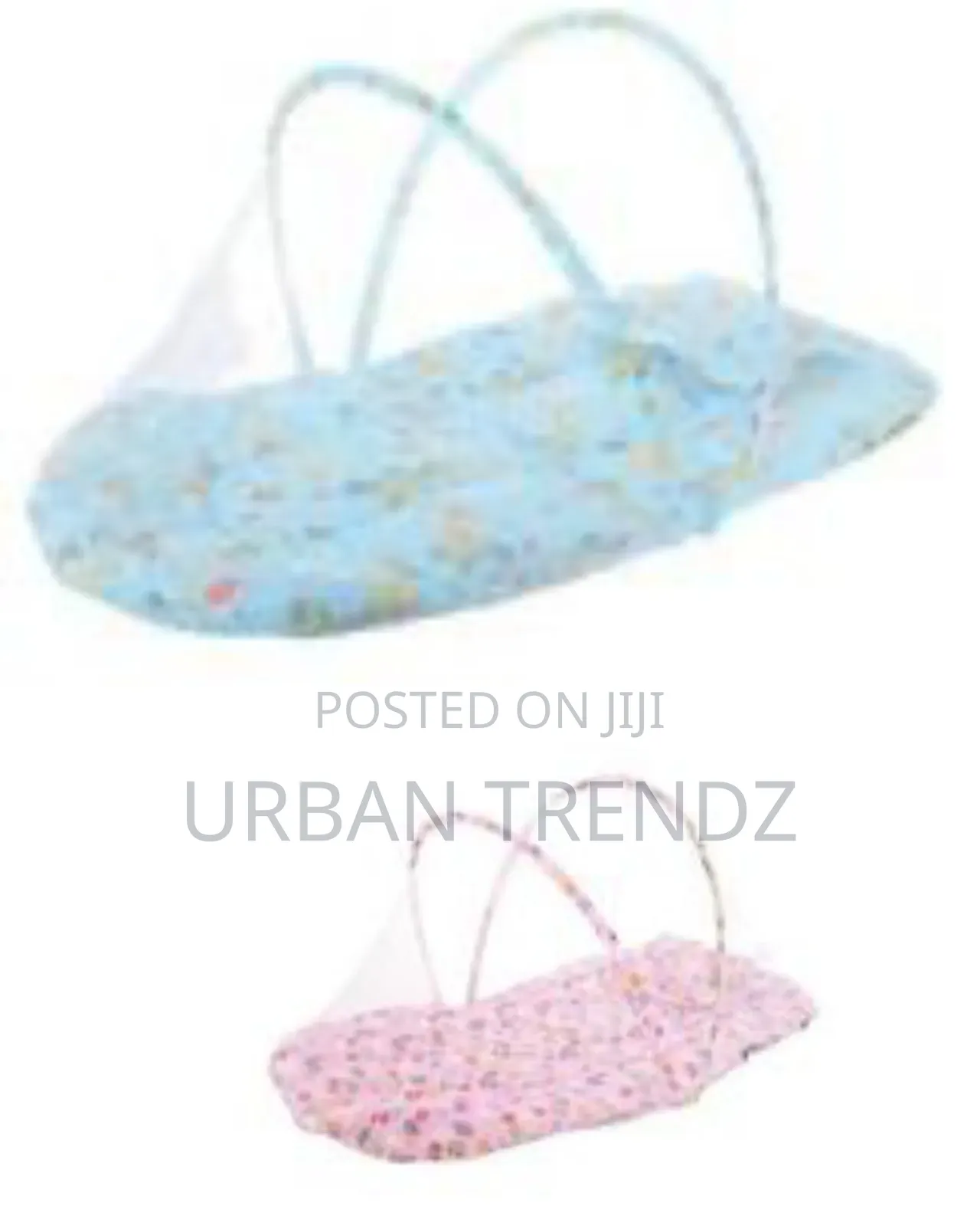 Portable Baby Bed/Crib With Integrated Mosquito Net and Pillow