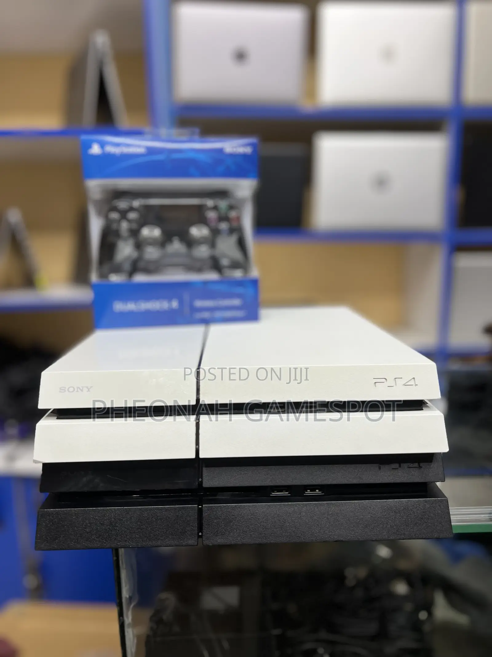 Ps4 Easy-to-Enjoy Gaming System, 2 Pads Included With 19 Games.
