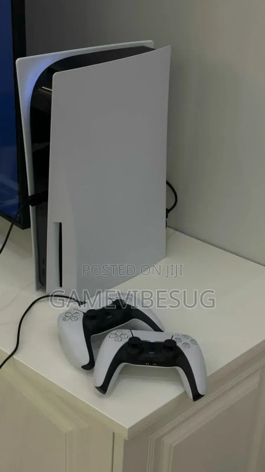 Ps5 Disc System: 3 Video Games, 2 Controllers, Hdmi Cable Set