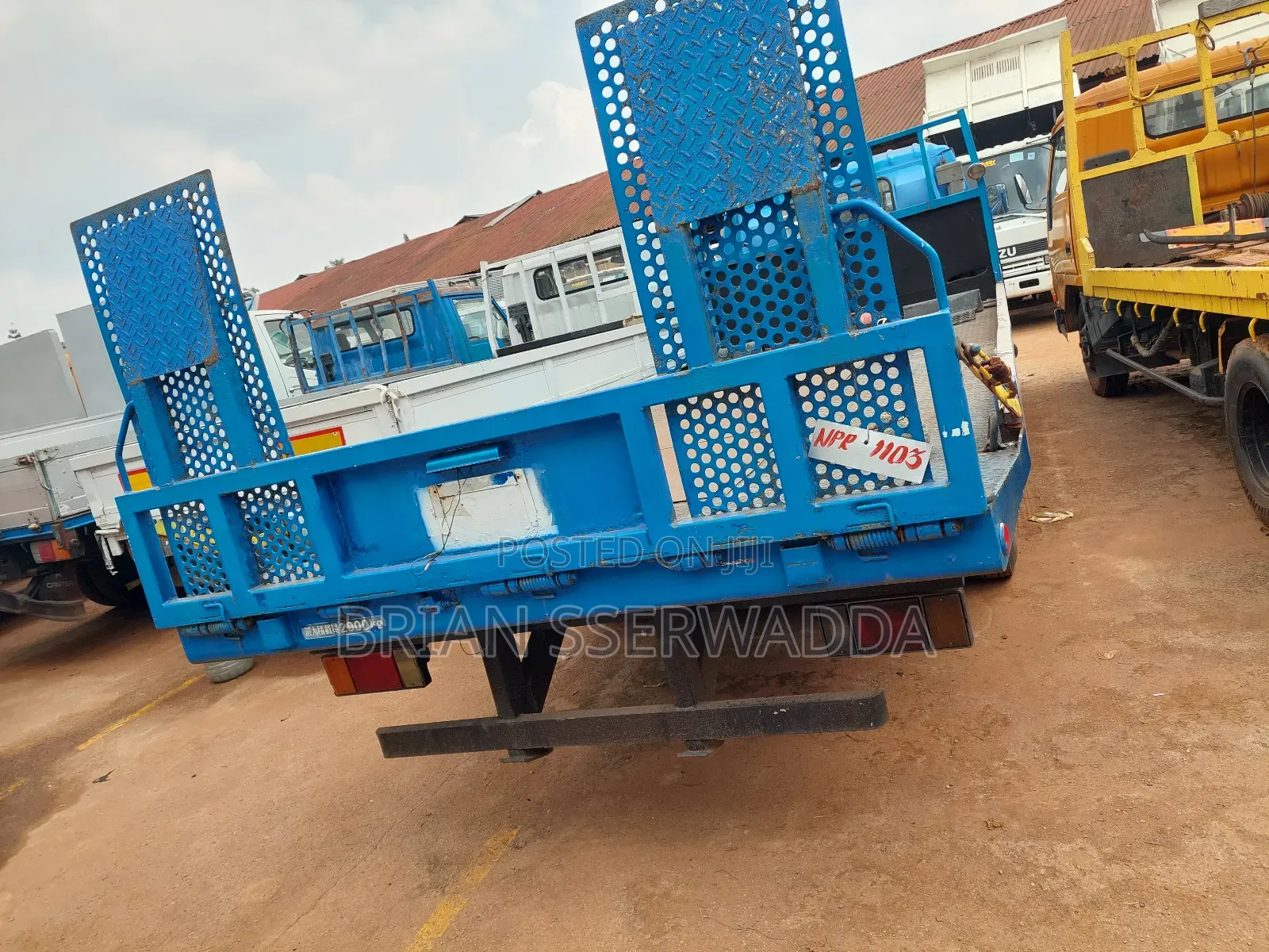 Isuzu Elf 4bg1 Car Carrier Long Chassis