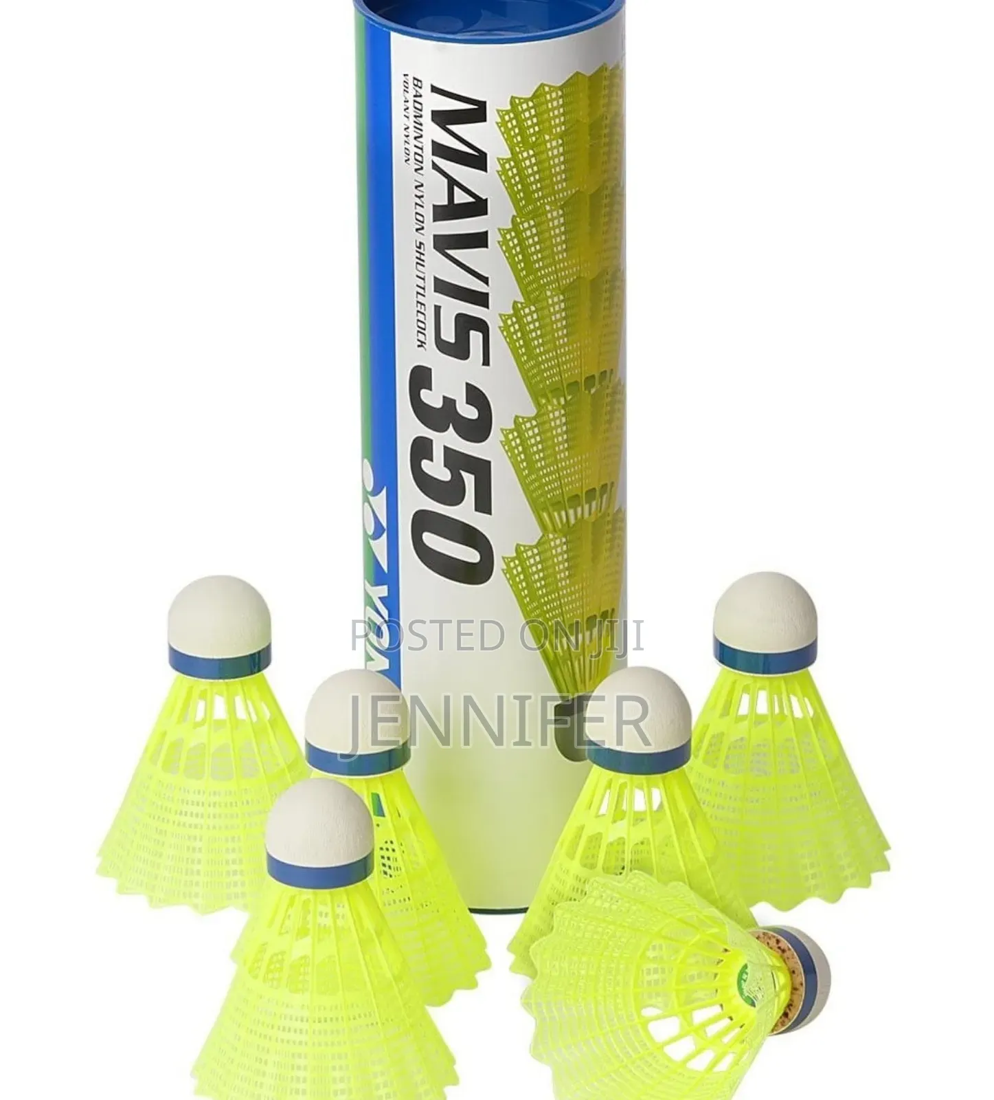 6pcs Yonex Mavis 350 Nylon Badminton