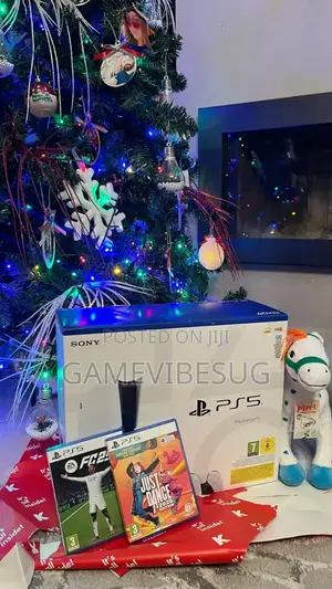 Ps5 Disc Bundle: 2 Gamepads, 3 Games, Hdmi - Perfect for Co-Op