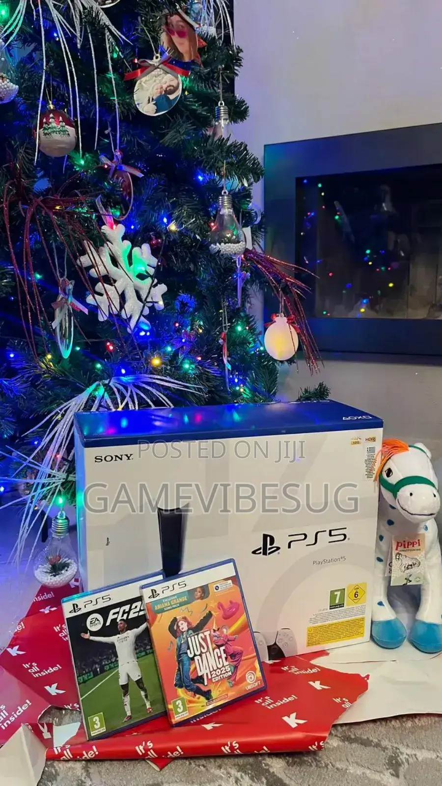 Ps5 Disc Bundle: 2 Gamepads, 3 Games, Hdmi - Perfect for Co-Op