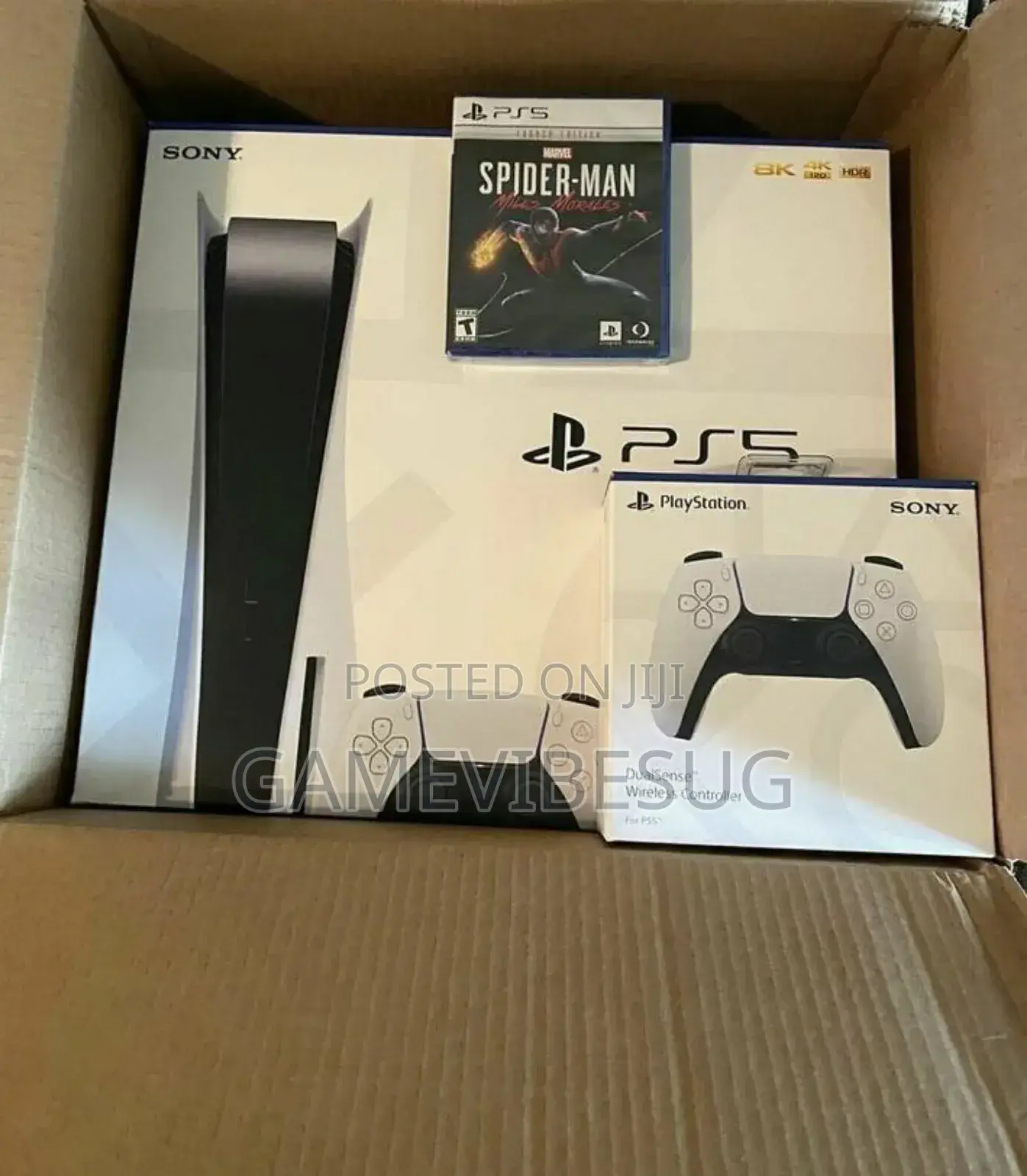 Sony Ps5 Value Bundle: 2 Pads, 3 Games, Hdmi - Play Together! (