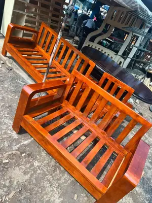 Wooden Chair Both Out and In