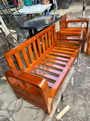 Wooden Chair Both Out and In