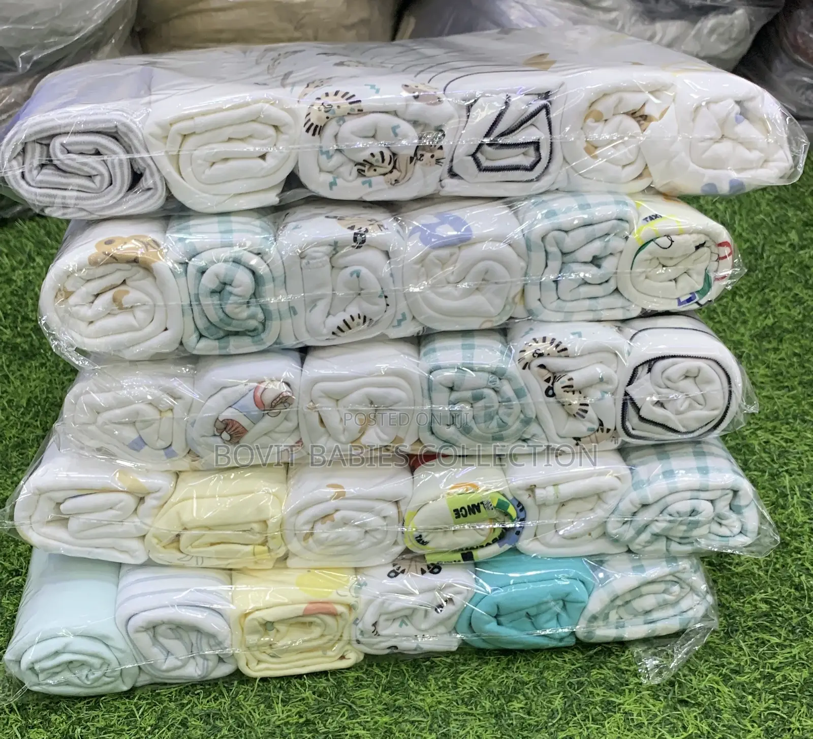 Felicia Baby Receiving Sheets 6pc