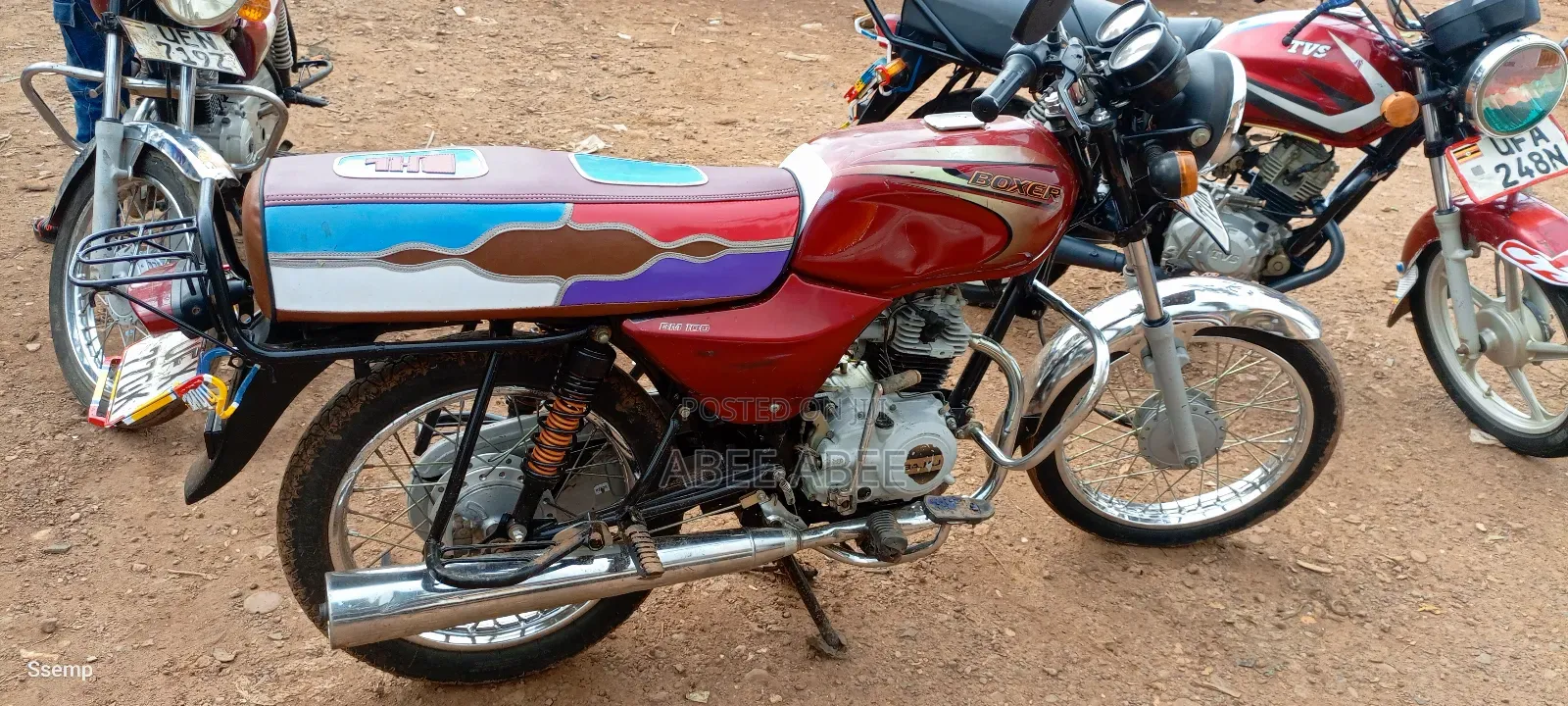 Bajaj Boxer 100 2024 Red