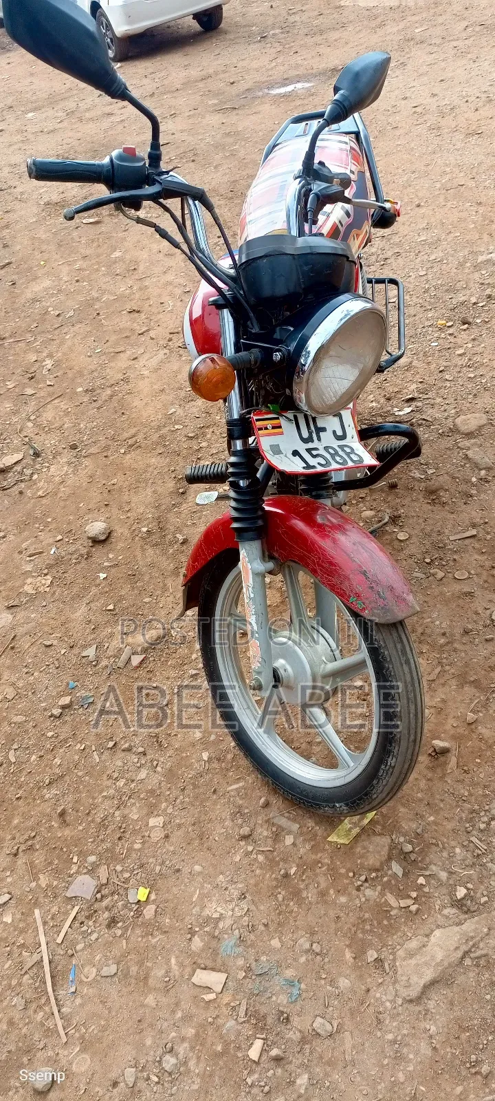 TVS HLX 125 2024 Red