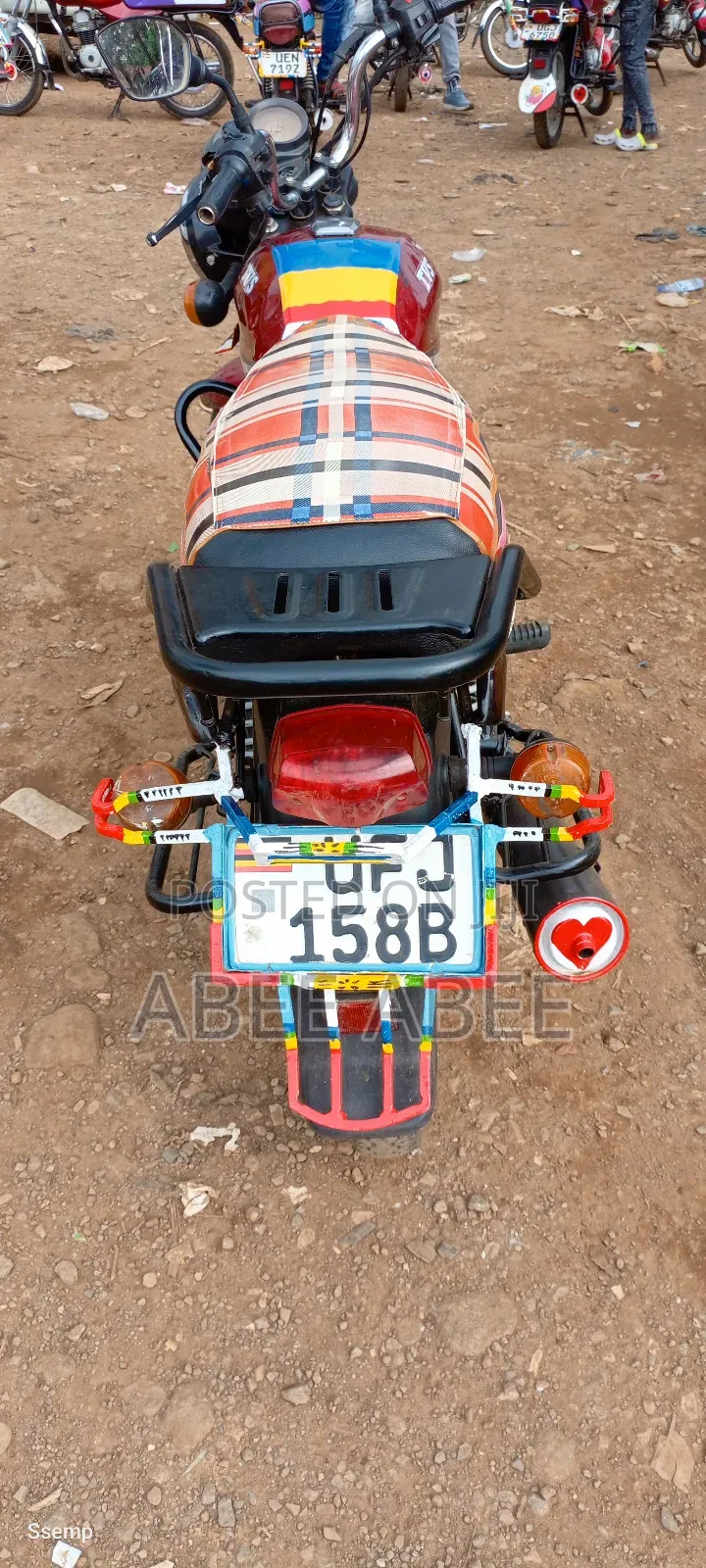TVS HLX 125 2024 Red