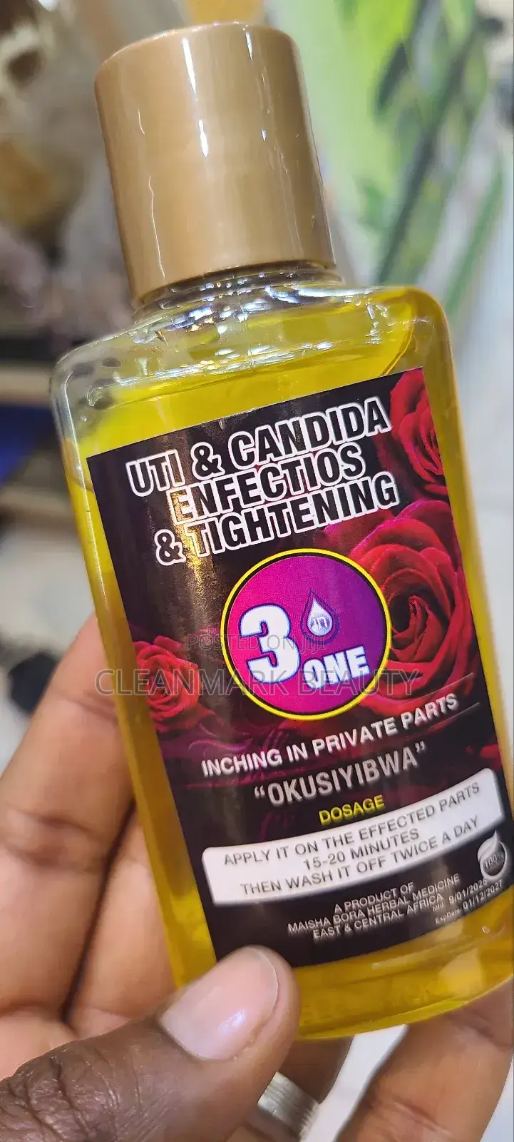 3 in One ,Utl,Candida and Tightening Oil