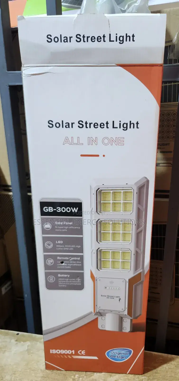 300w Gb Solar Street Light