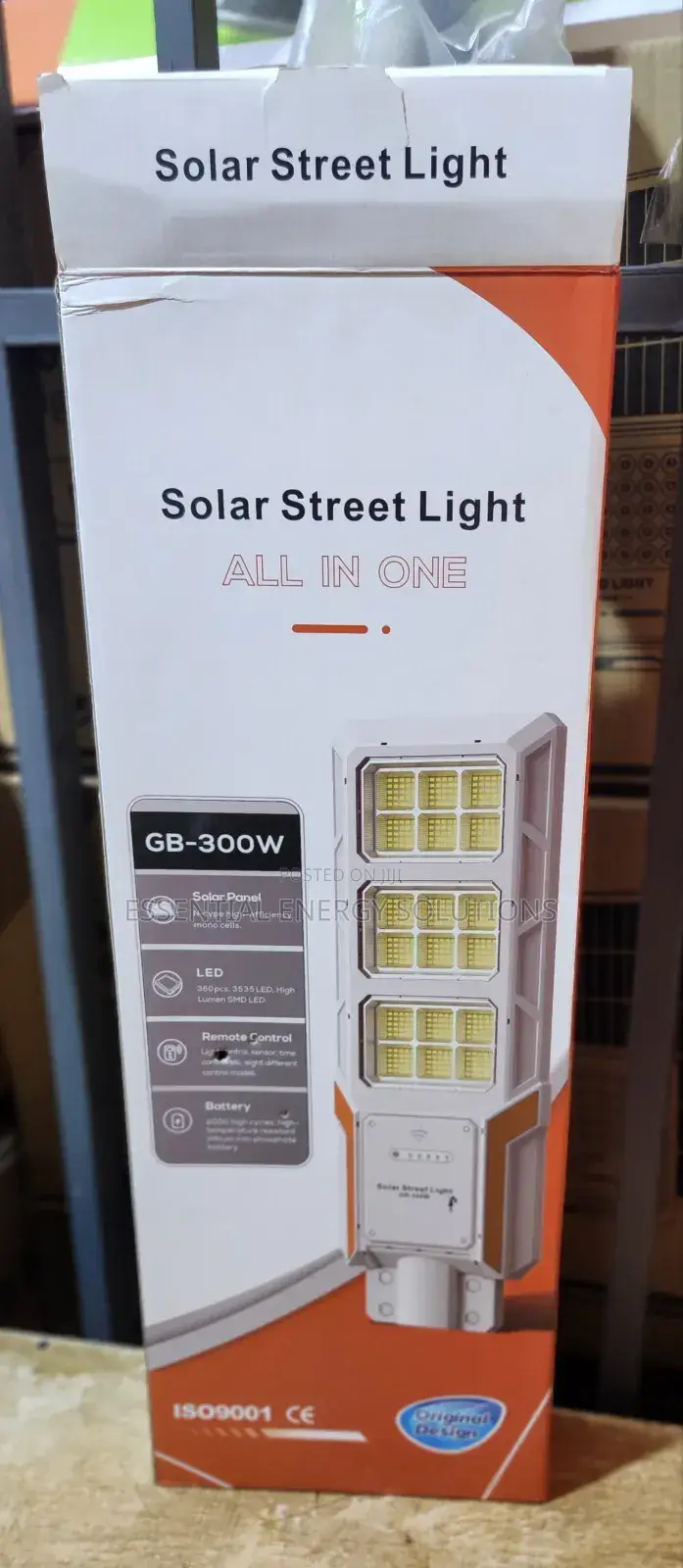 300w Gb Solar Street Light