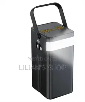 Green Lion Solar X 60000mah Power Bank Pd 20w - Black