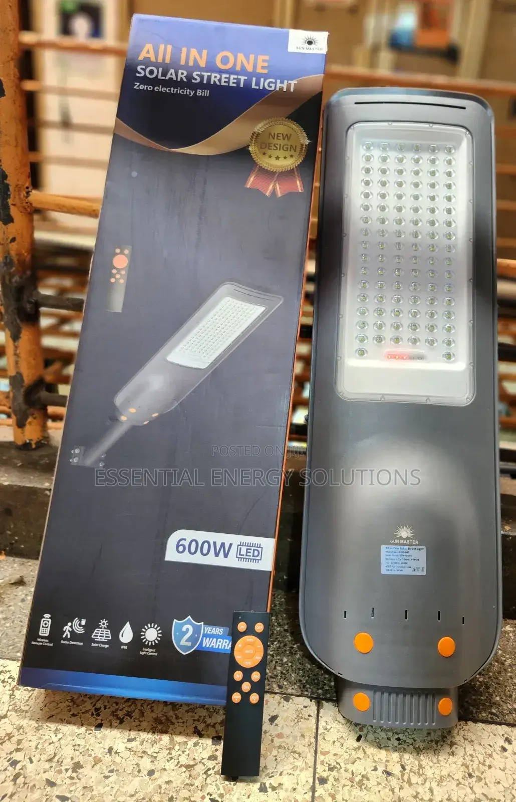 600w Solar Street Light