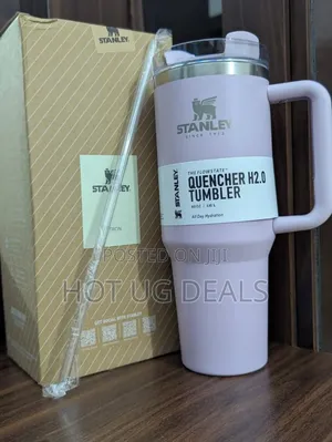 Stanely Insulated Vacuum Stainless Steel Mugs 1200mls With Straw-