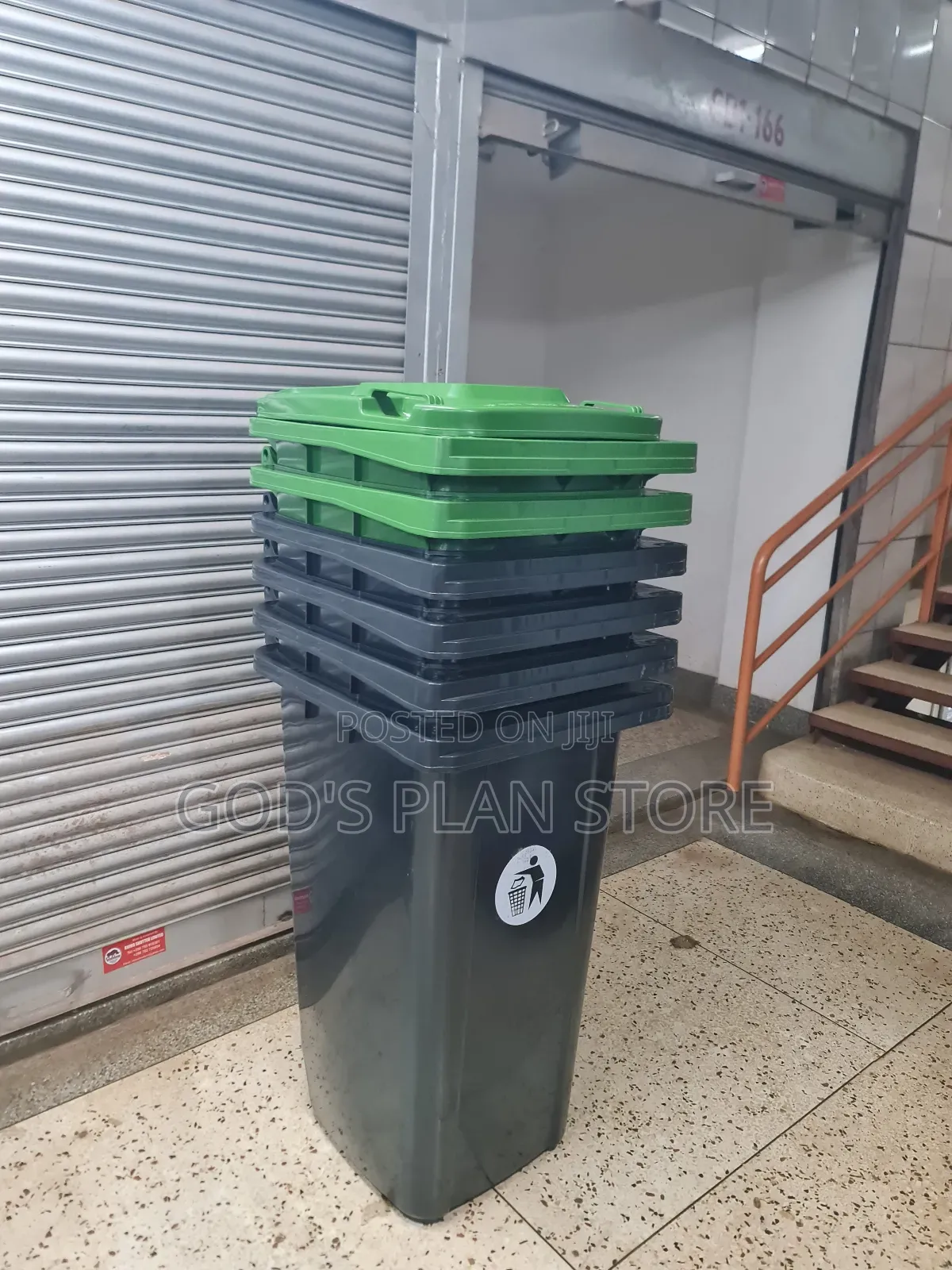 Throne 240litres Plastic Dust Bins Plastic Dust 240litres