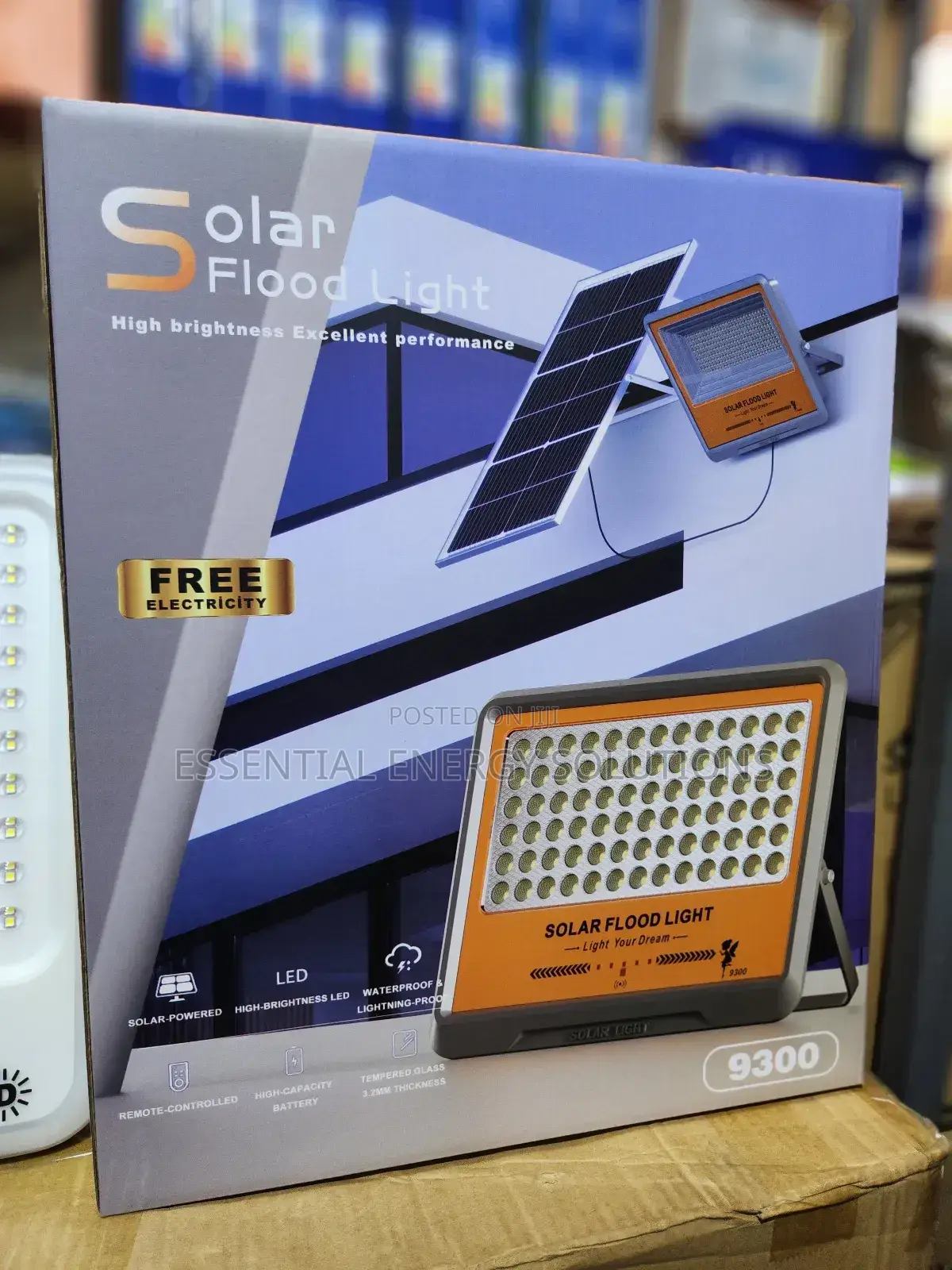 300w Solar Flood Light
