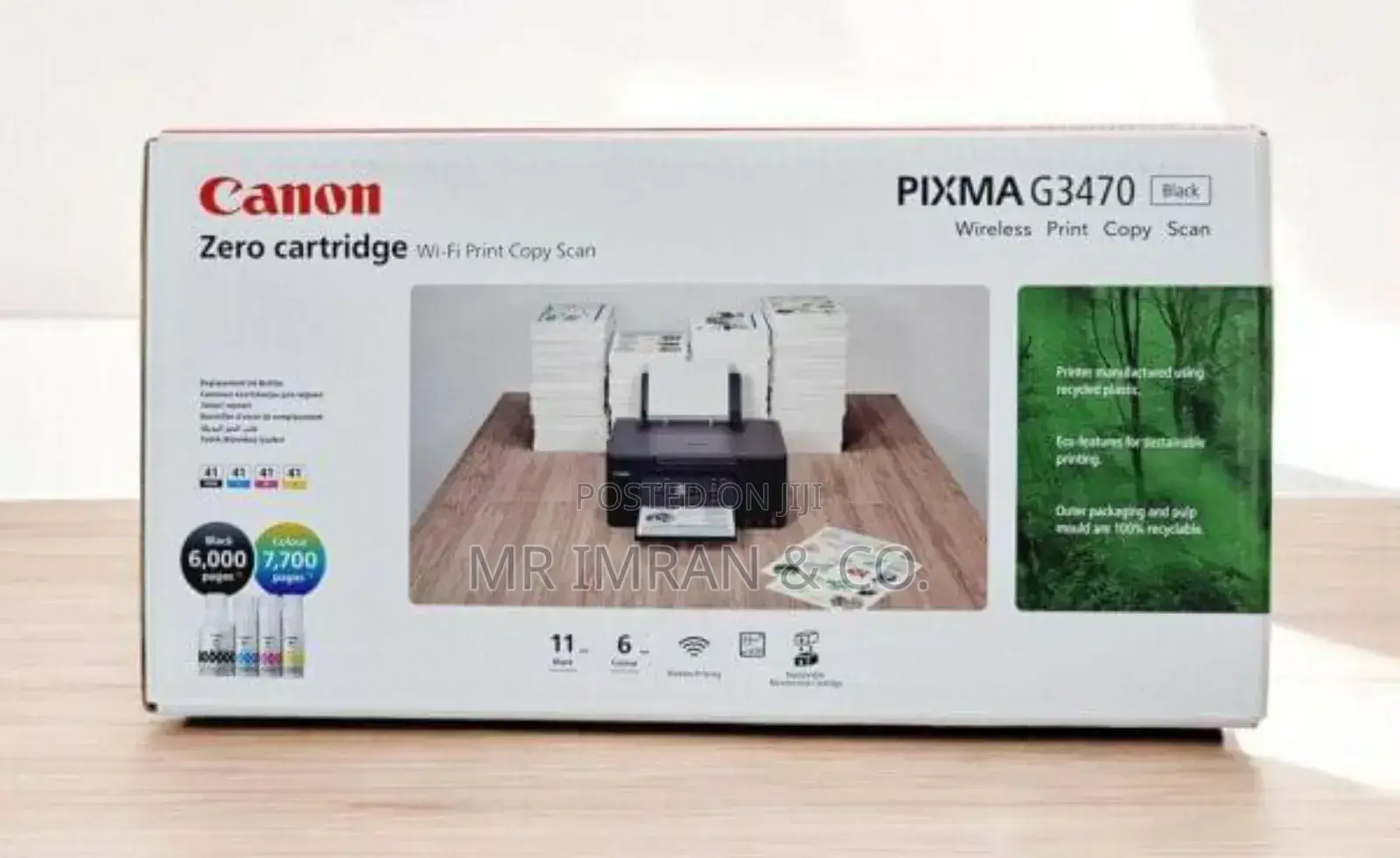 Canon Pixma G3470 Wireless Inkjet Printer.