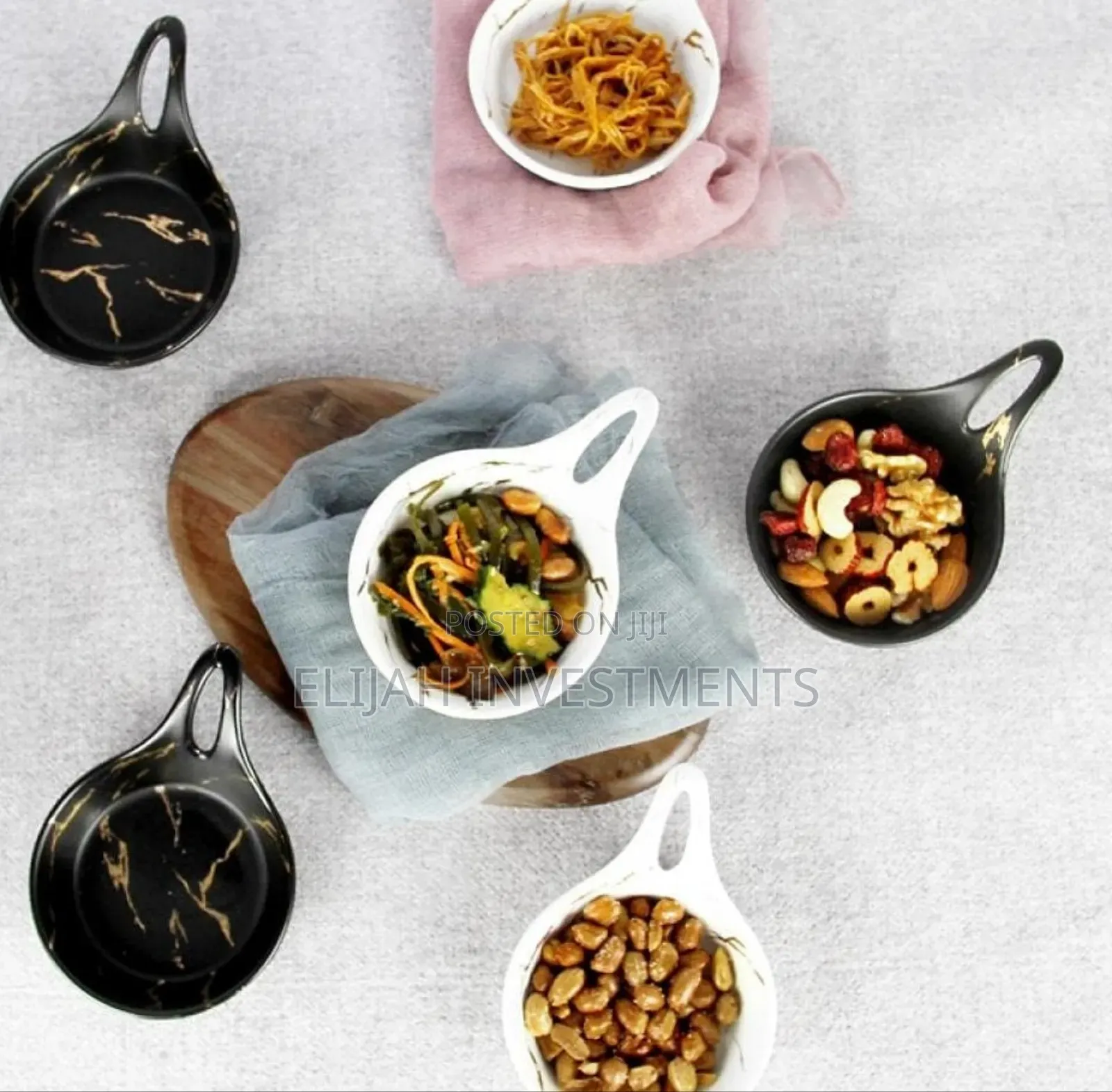 12pcs Small Ceramic Sauce Dishes