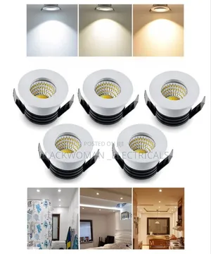 Mini / 1w Elegant Spotlights in Either White or Warm Color Output
