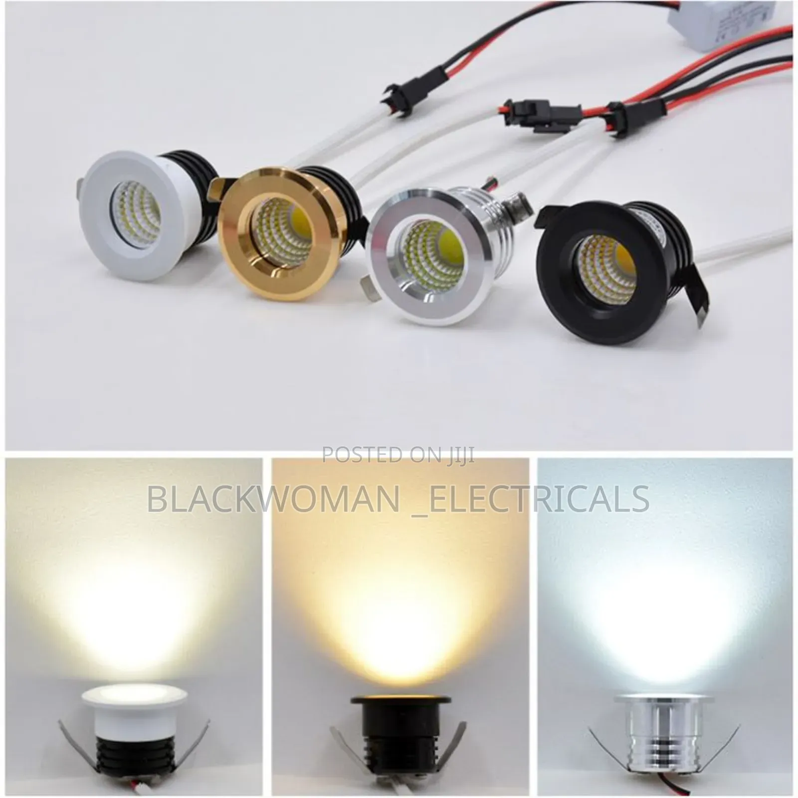 Mini / 1w Elegant Spotlights in Either White or Warm Color Output