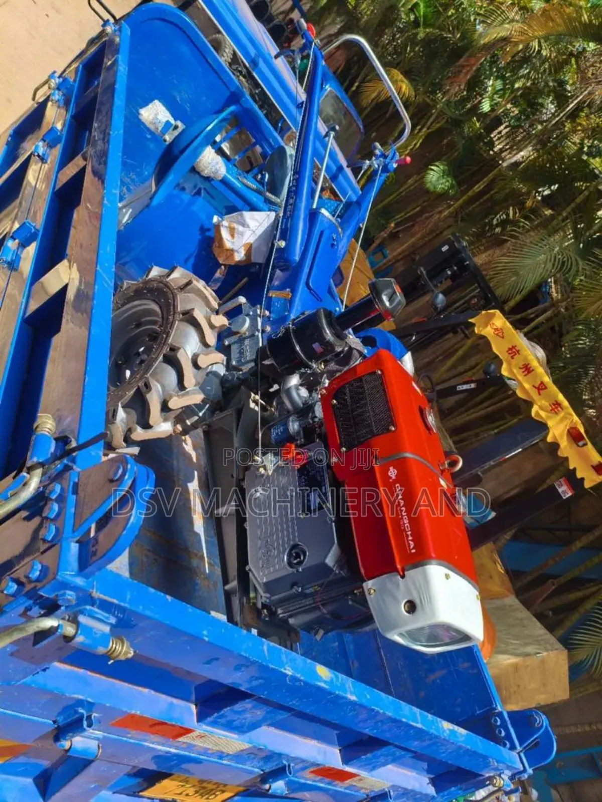 16hp With Radiator Water Cooled Diesel Engine Walking Tractor Plough