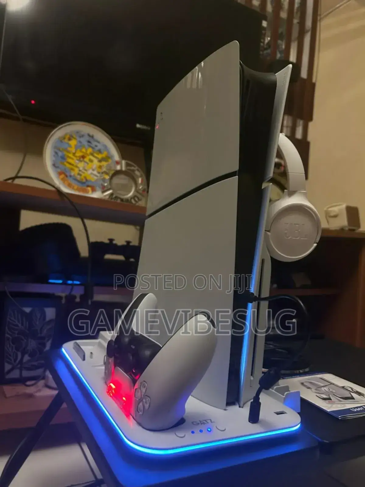 Ps5 Console + 3 Great Games + 2 Controllers + Hdmi Included