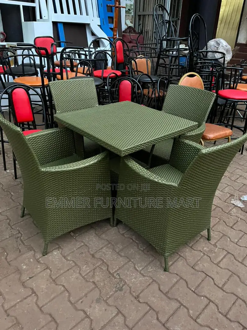 Crafted Dinning Chairs and Table