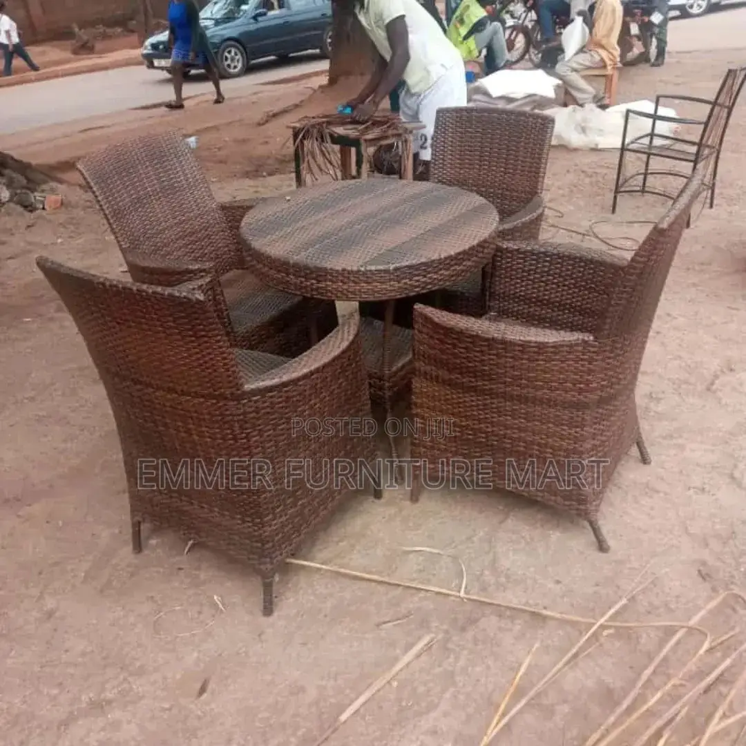 Crafted Dinning Chairs and Table