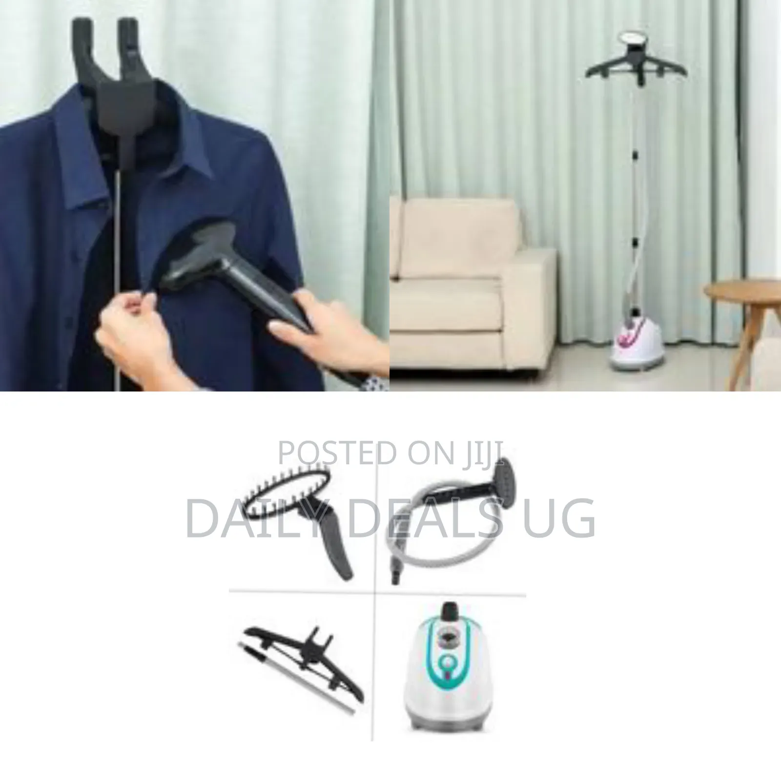 Raf Powerful Garment Steamer for Effortless Wrinkle Removal-Multicolor
