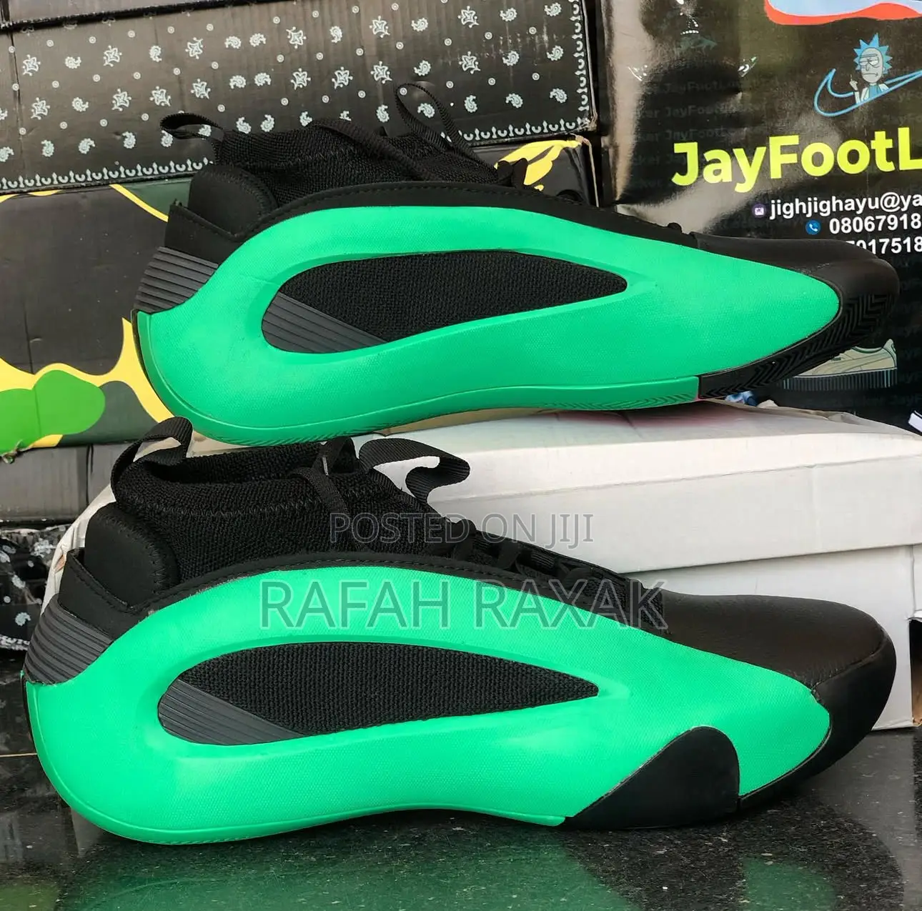 Adidas James Harden Vol.8 “Luxury Green” Basketball Shoes