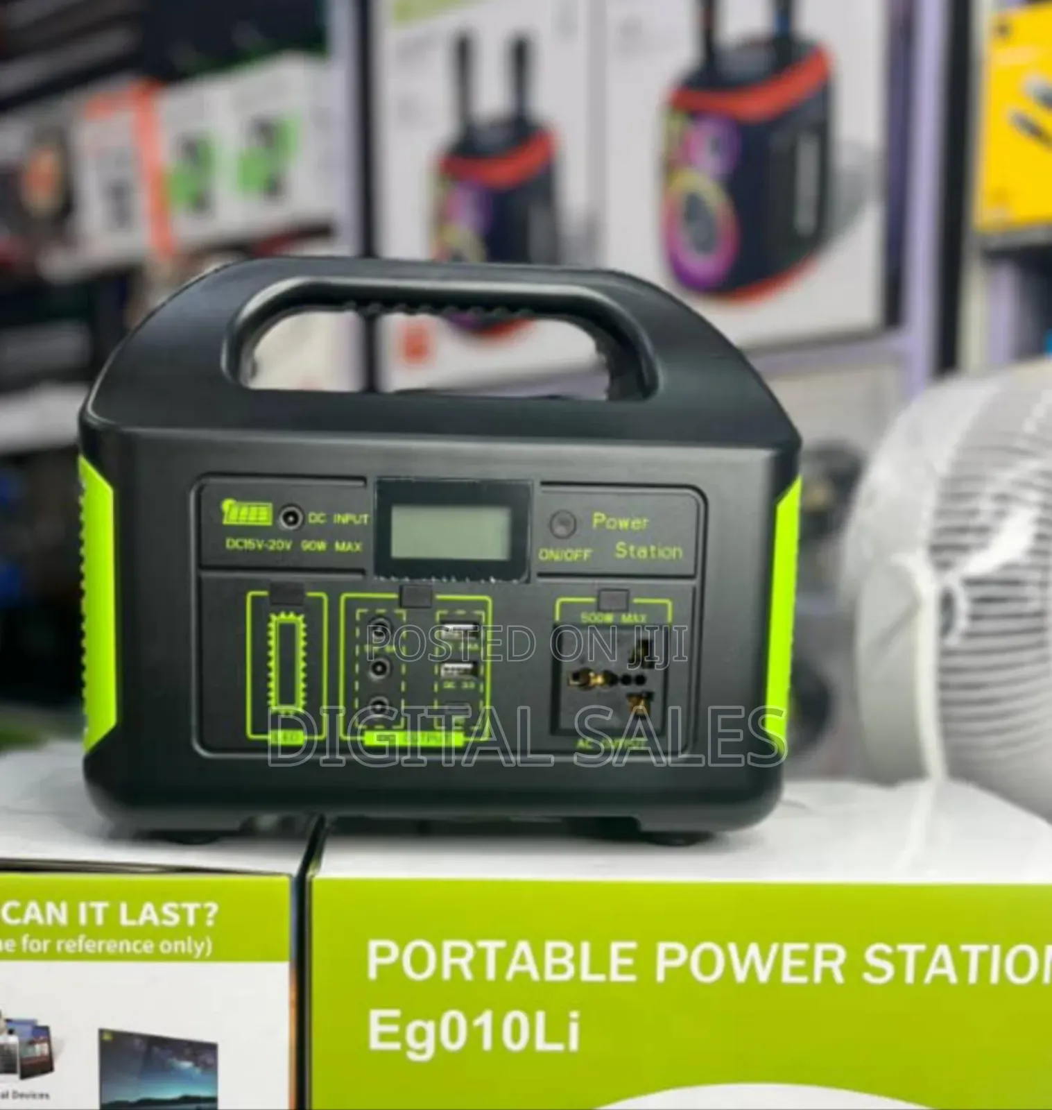 Eg010li-500w Portable Power Station