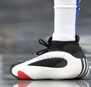 Men’S Black/White Adidas James Harden Volume 8 Basketball Sneakers