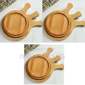 Set of Bamboo Pizza Boards