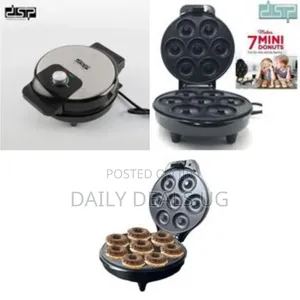 DSP Professional 1000w Non-Stick Donut Maker (Model: Kc1308)