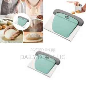 2-Piece Set of Multi-Purpose Dough Scrapers
