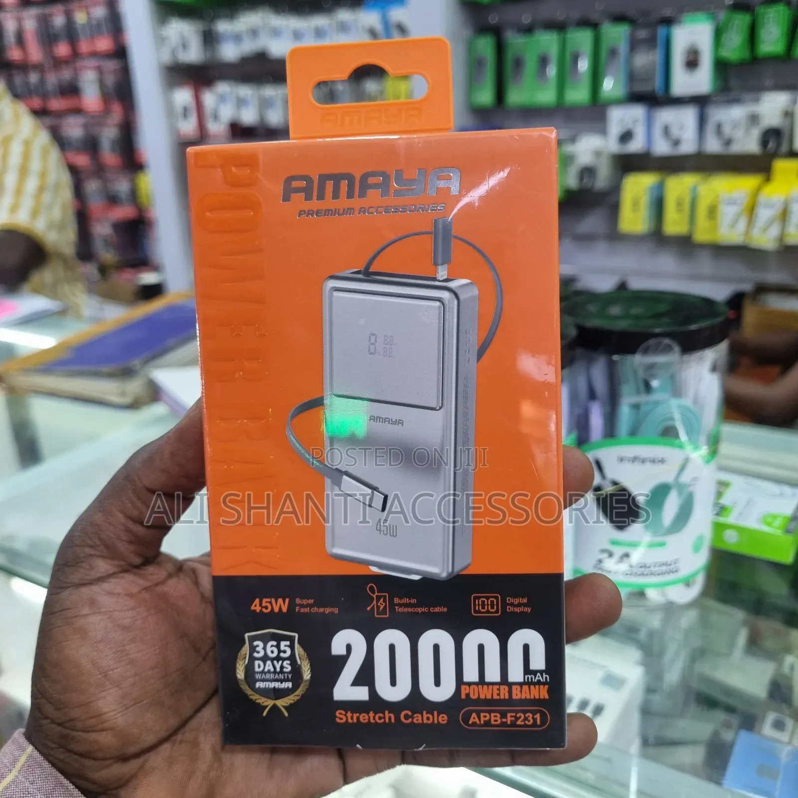 45w Super Fast Power Bank 20000mah Amaya