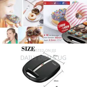 Sonifer Sf-6171 Electric Non-Stick Donut Maker - Multicolor