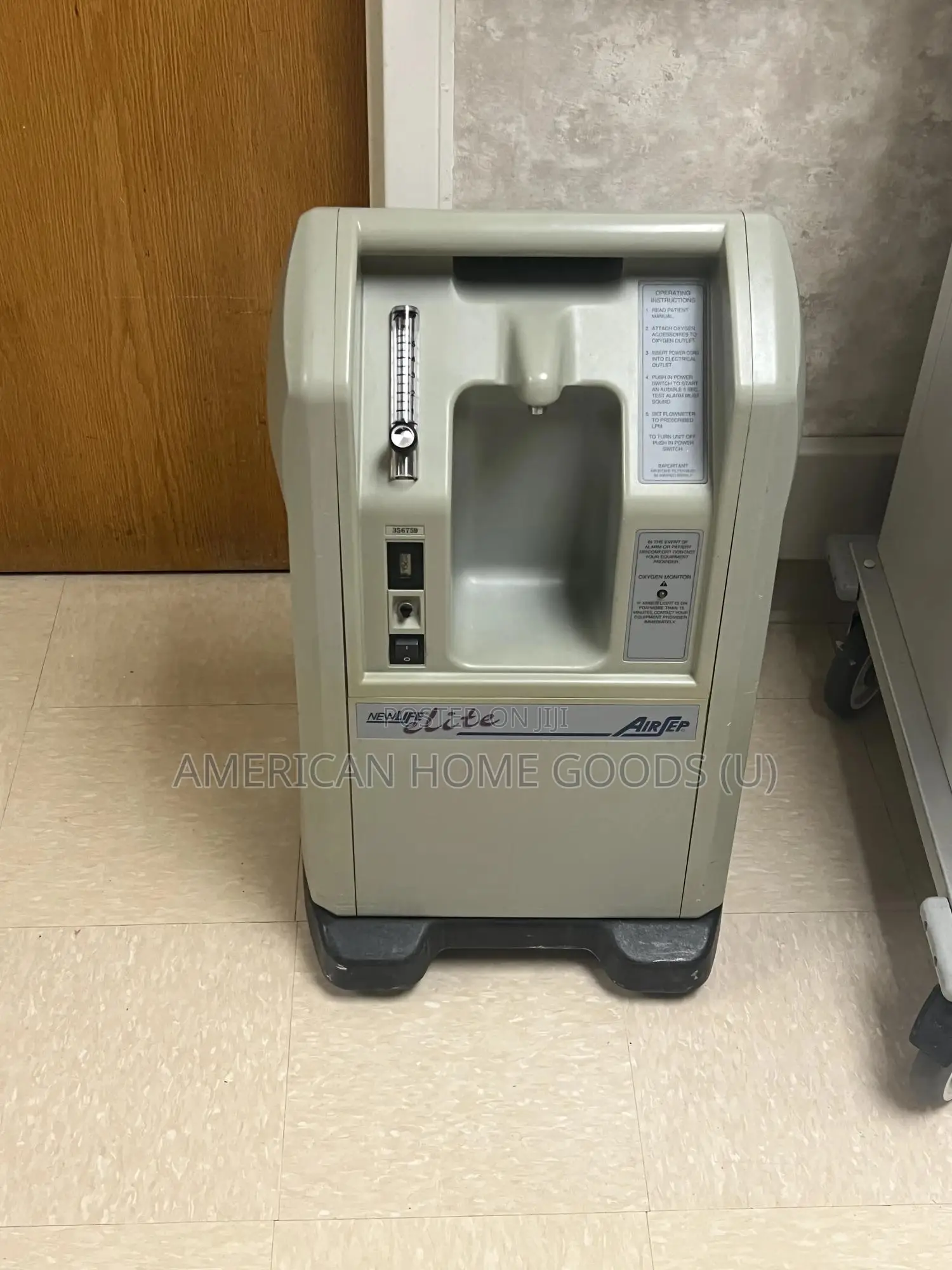10 LPM Oxygen Concentrator Airsep Intensity 10. For Rent Per Week