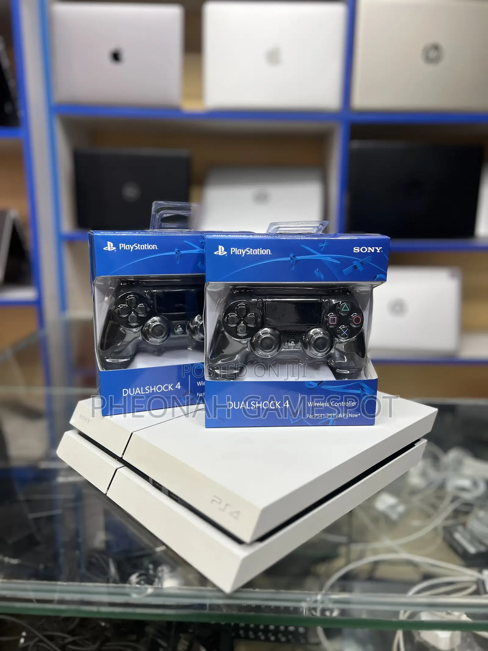 Ps4 Easy Home Entertainment Console, 2 Pads Included With 13 Games.
