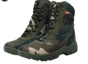 Original Green Combat Camouflage Tactical Desert Boots